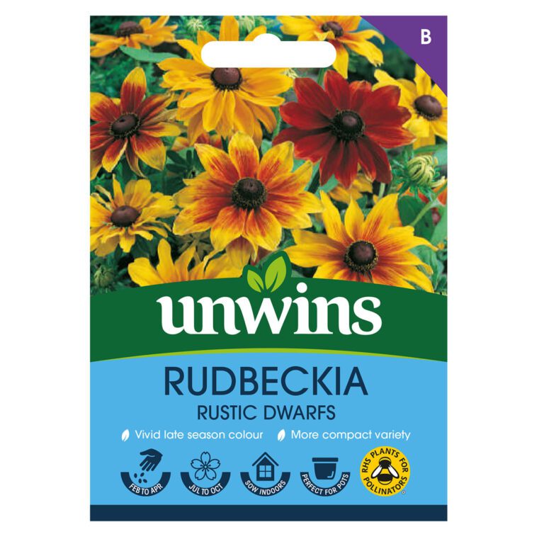 5051618012133 1 Rudbeckia Rustic Dwarfs Seeds.jpg